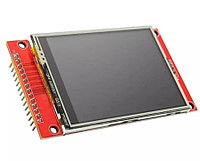 Цветной графический дисплей 2.4" TFT 240×320 (ILI9341, SPI)