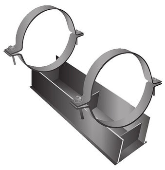 Опора скользящая 325/450 ГОСТ 30732-2006 (Тип 1)