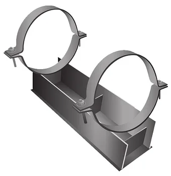 Опора скользящая 530/710 ГОСТ 30732-2006 (Тип 1)