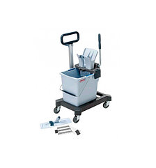 УльтраСпид Одноведерный набор 25 л с тунельным отжимом на платформе с трансп.ручкой