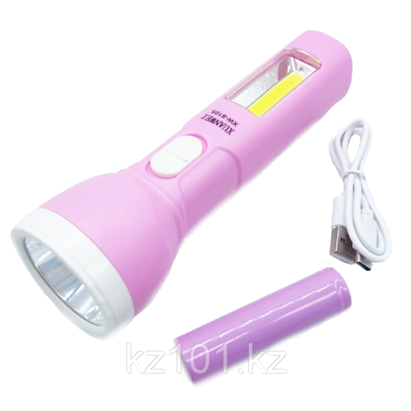 LED-фонарик XUANWEI XW-8105, Розовый
