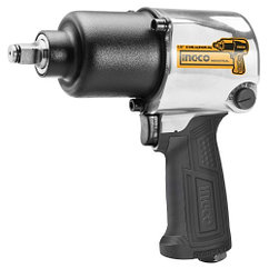 INGCO Гайковерт пневматический ударный INDUSTRIAL 1/2" 610 Hm/ набор головок, шт