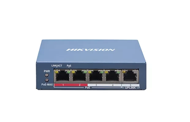 Коммутатор Hikvision DS-3E1105P-EI/M (V2)