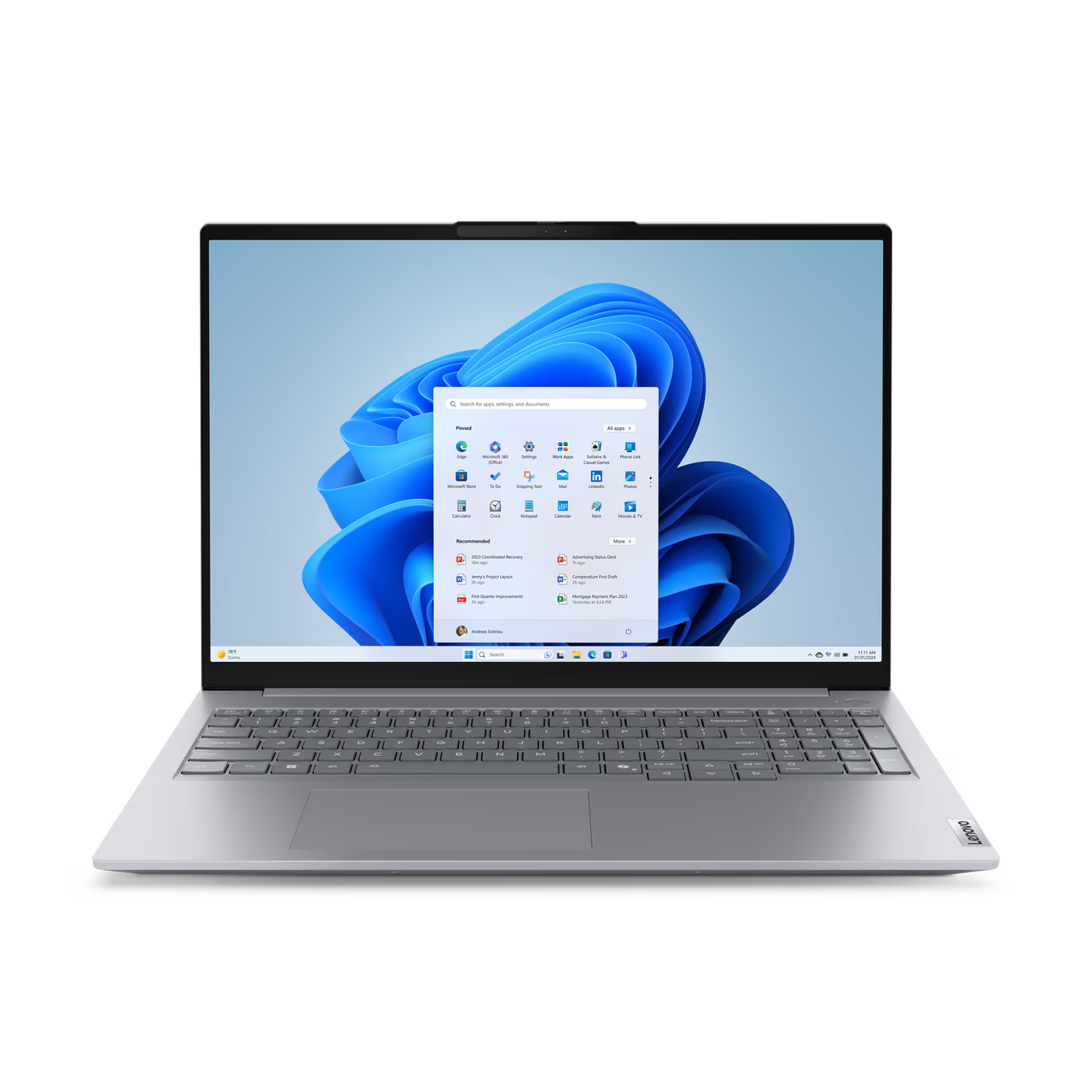Ноутбук Lenovo ThinkBook 16 G8 IRL 16" Core 5-210H/16Gb/512Gb SSD/Win11Pro (21SH0082RT)