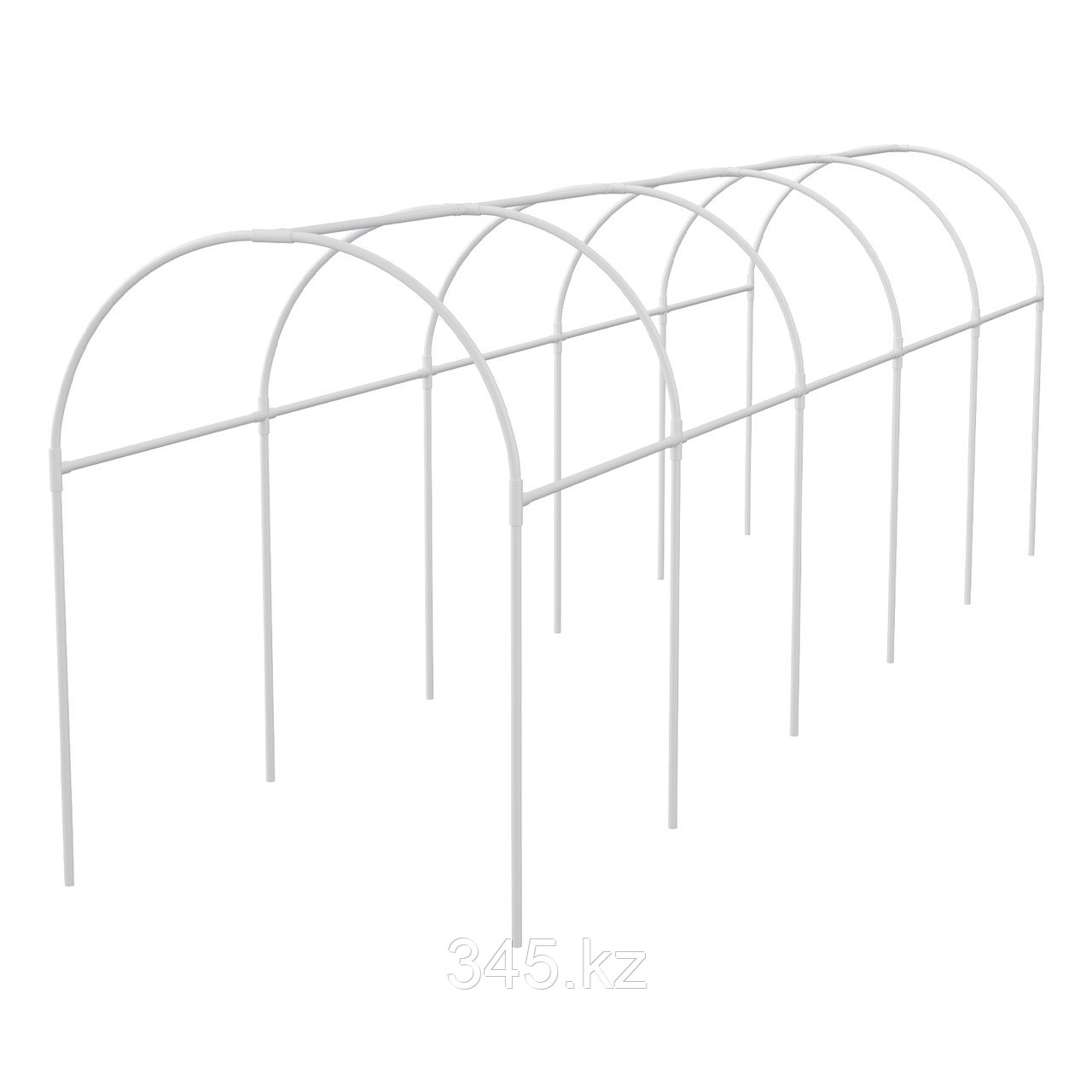 Каркас парника пластиковый 300 х 110 х 120 см, дуга D 20 мм, белый Palisad