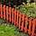 Забор декоративный "Классика", 29х224 см, терракот, Россия// Palisad, фото 6