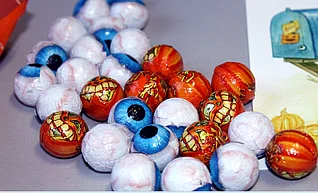 Шоколадный конфеты Halloween 1 кг*  /Германия/
