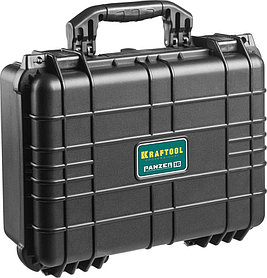 Ящик пылевлагозащищенный KRAFTOOL 406 х 330 х 174 мм (16"), пластиковый, IP55 PANZER (38251-16)