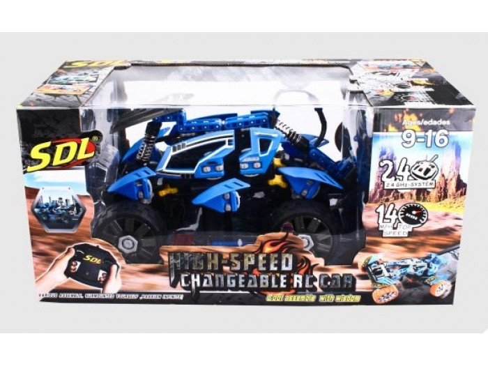 SDL Радиоуправляемый конструктор Racers Transcender (синий)