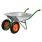 Тачка садовая, два колеса, грузоподъемность 170 кг, объем 78 л Palisad