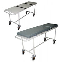 Тележка-каталка немагнитная для МРТ одноуровневая внутрикорпустная ТВ-ММ