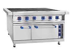 Плита электрическая ЭП-6ЖШ (1475x895x860 мм, 22,8 кВт, 380 В)