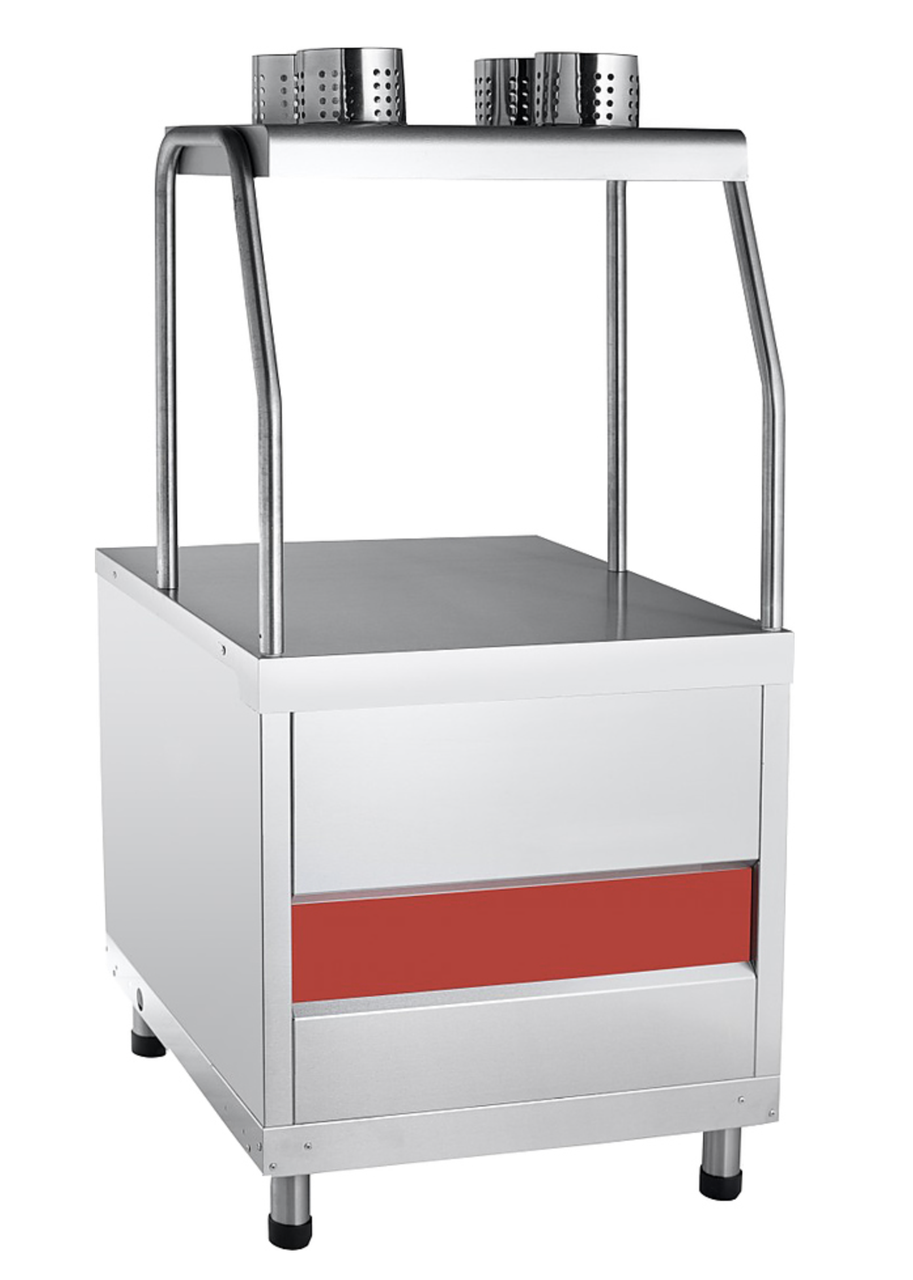 Прилавок для столовых приборов ПСП-70КМ (630х675х1242)