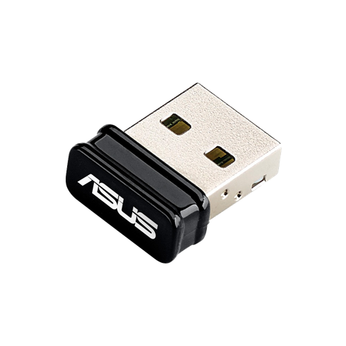 asus Wi-Fi адаптер ASUS USB-N10 NANO, IEEE 802.11b/g/n,150Mbps,2,4GHz