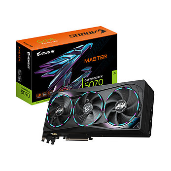 Видеокарта Gigabyte (GV-N5070AORUS M-12GD) RTX5070 AORUS MASTER 12G, фото 4