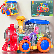 696-52 Поезд шестеренка 14х10см, фото 2