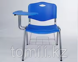 Учебный стул с откидным столиком и корзиной для хранения, фото 4