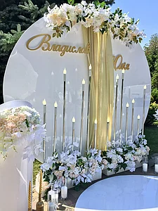 Пресс Стена на свадьбу 3*2 м