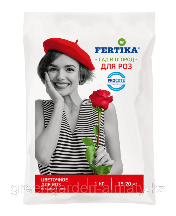 ФЕРТИКА Комплексное минеральное удобрение Цветочное для Роз,1кг, фото 1