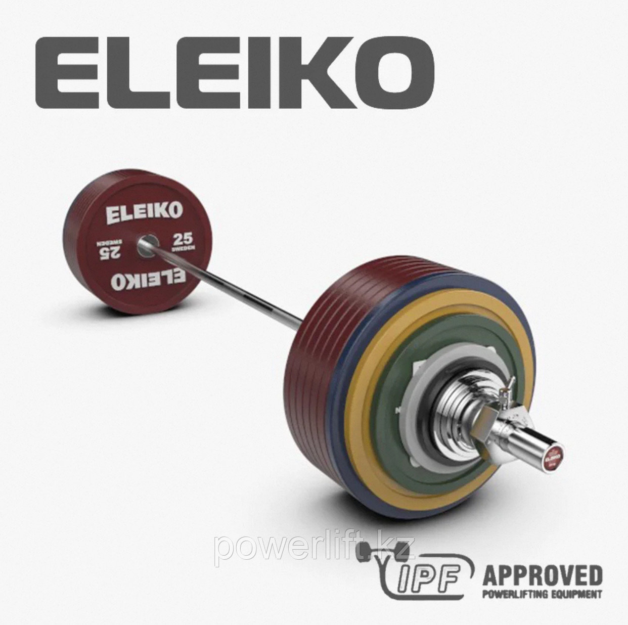 Штанга в комплекте . Eleiko powerlifting competition. 185 кг+ замки.