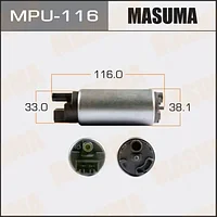 23220-31370, MPU-116, Насос топливный электрический TOYOTA HIGHLANDER GSU45 2010-2013, MASUMA