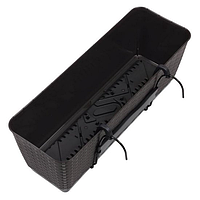 Горшок балконный навесной для цветов Ratolla DRL600PW Prosperplast