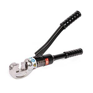 Пресс гидравлический ручной ПГРс-120у серия ПРОФИ для опрессовки неизолированных наконечников и гильз с