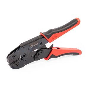 Пресс-клещи СТО-02 серия ПРОФИ (кримпер) с матрицей для опрессовки изолированных и неизолированных