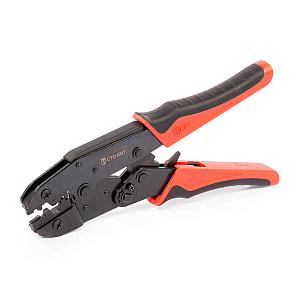 Пресс-клещи СТО-05 серия ПРОФИ (кримпер) с матрицей для опрессовки изолированных и неизолированных