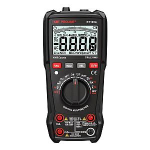 Мультиметр цифровой KT 135А серия PROLINE с True RMS, автоматическим выбором пределов измерений и  ффункцией