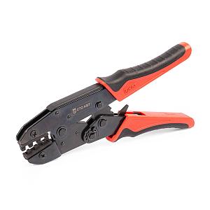 Пресс-клещи СТО-13 серия ПРОФИ (кримпер) с матрицей для опрессовки изолированных и неизолированных