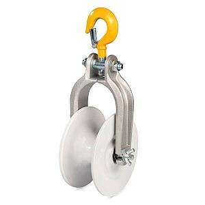 Ролик монтажный РМ-2 серия ПРОФИ с максимальной допустимой нагрузкой 8 кН