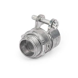 Муфта вводная ВТ(Х) 20 (3/4") для металлорукава и трубы с крепежным хомутом