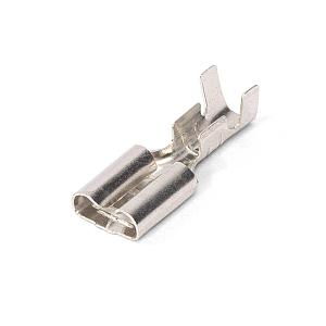 Разъем плоский неизолированный (мама) РП-М(л) 2,5 - (6,3)