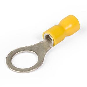 Наконечник кабельный кольцевой изолированный НКИ 6.0-10 серия ПРОФИ с ПВХ манжетой