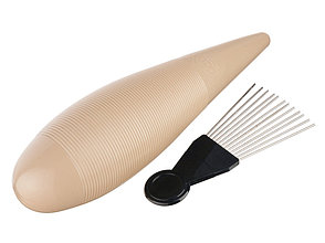 Пластиковый гуиро с щеткой, DADI GBW02