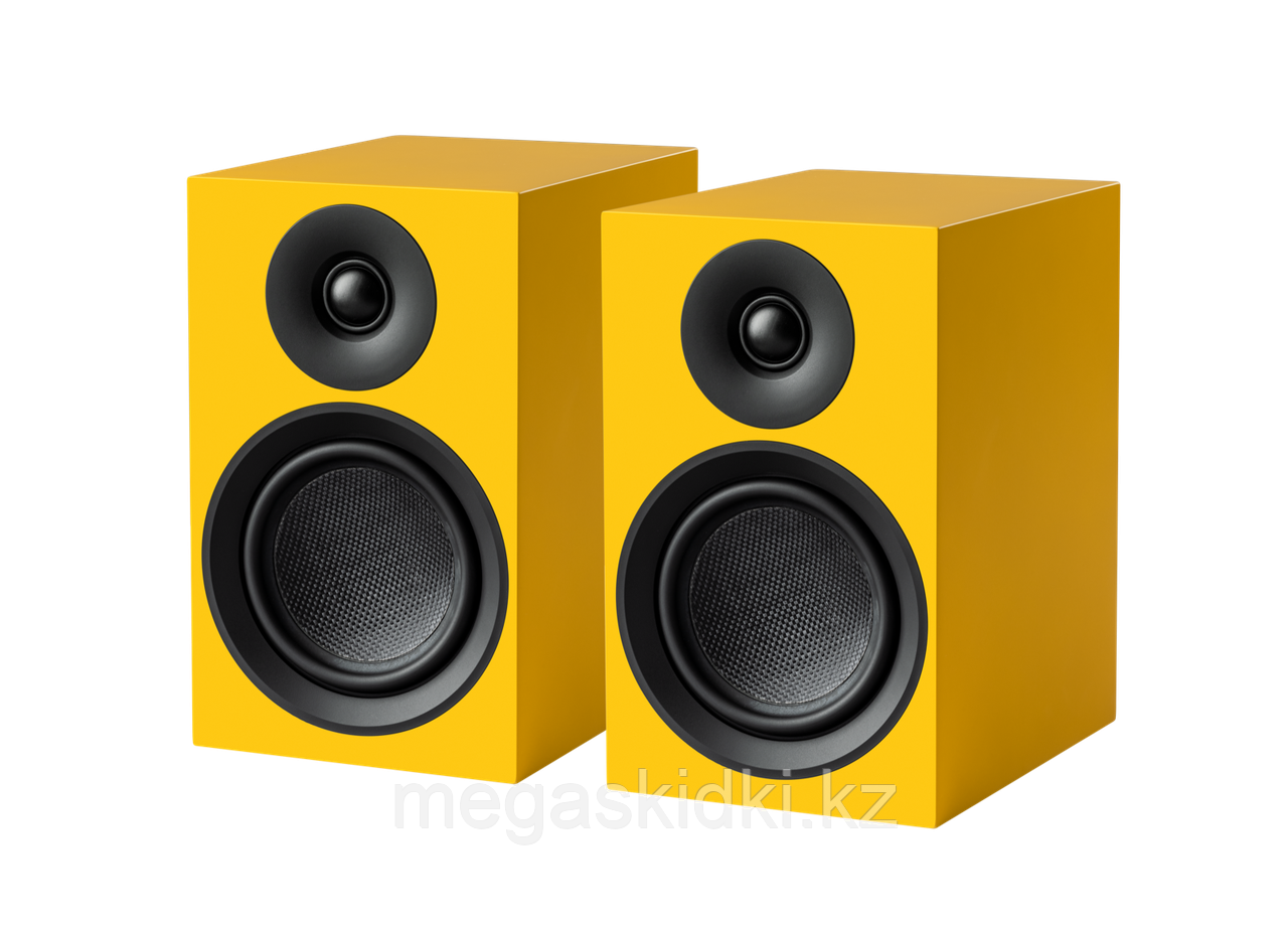 Полочная акустика PRO-JECT Speaker Box 5 E Carbon Сатиновый желтый