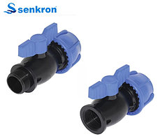 Кран компрессионный с резьбой Senkron