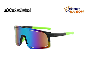 Спортивные очки для бега и велосипеда Forever Green + Чехол