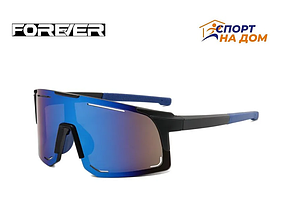 Спортивные очки для бега и велосипеда Forever Blue + Чехол