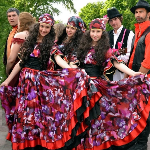 Цыганское платье