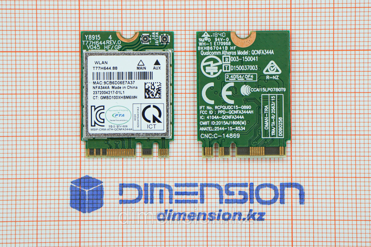 Wi-Fi модуль, карта, адаптер  Qualcomm Atheros QCNFA344A