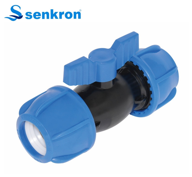 Кран компрессионный 20  Senkron
