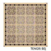 Платок Aspan Tengri Bej 60*60 см