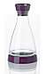 Графин 1л с охлаждающим элементом фиолет (Emsa, Германия), фото 3