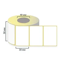 Термоэтикетка самоклеющаяся 58х30 (800 этикеток)