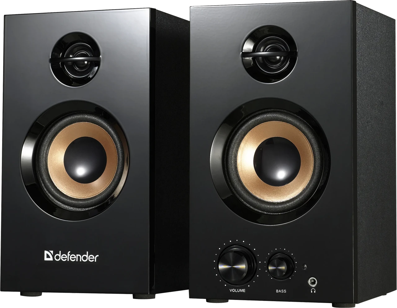 Defender 65419 Акустическая система 2.0, Aurora S20, черный