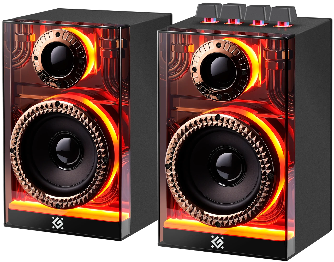 Defender 65087 Акустическая система 2.0 Futuro, Bluetooth 5.3, черный, фото 1