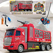Qh 2024-14 Пожарная на р/у с акум. 4 функций 35х14см, фото 3
