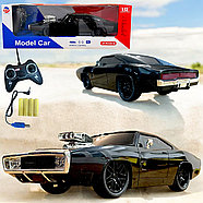 Jh-Pc5A Dodge Charger (черный)  машина р/у 4 функции с аккум 37х13см, фото 5